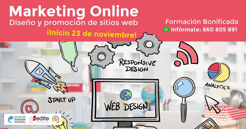 Marketing Online, Diseño y Promoción de Sitios Web